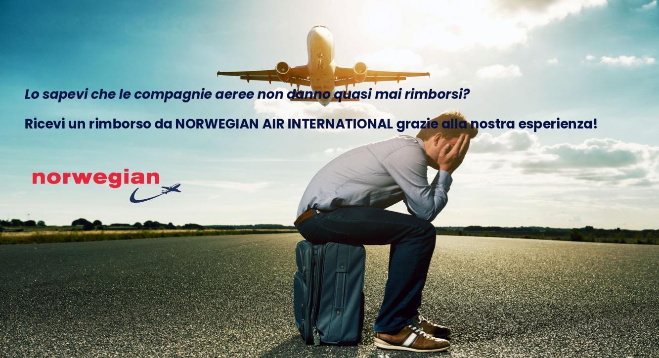 rimborso voli norwegian air international